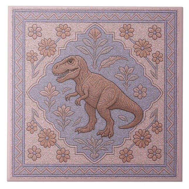 Azulejo de Tyrannasaurus Rex (Frente)