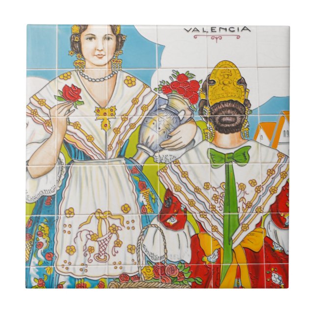 Azulejo de Valência (Frente)