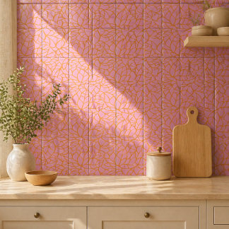 Azulejo Decorativo Botânico Moderno | Azulejo Cerâ