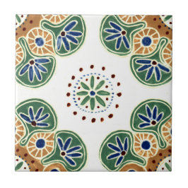 Azulejo decorativo com design de repetição