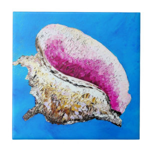 Azulejo Decorativo Conch Shell