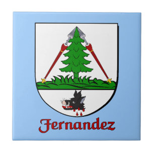 Azulejo decorativo da Proteção da Família Fernande