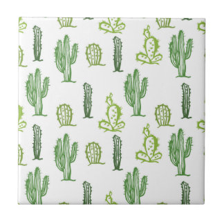 Azulejo Decorativo De Cactus Bem Suculento