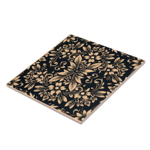 Azulejo Decorativo de Cerâmica Damask Elegância da