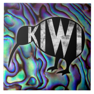 Azulejo Decorativo Design Kiwiana Pássaro da Nova 