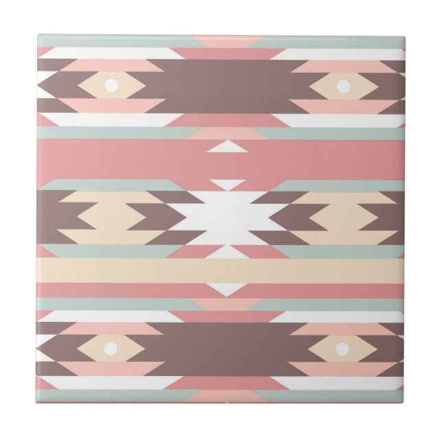 Azulejo Design Aztec Native American (Frente)