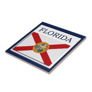 Azulejo Design Flag da Florida