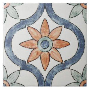 Azulejo - Design Floral Moderno