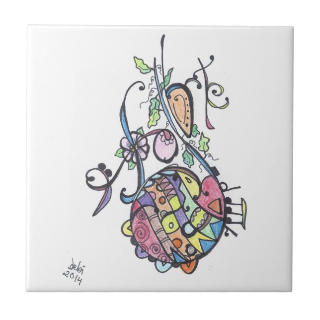 azulejo:  dinâmica (Frente)