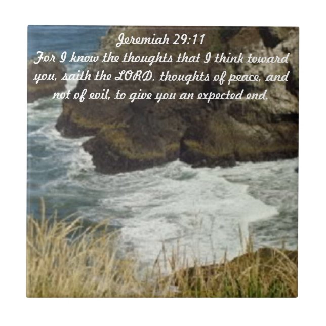 Azulejo do 29:11 de Jeremiah (Frente)