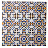 Azulejo do assoalho do teste padrão do ornamento