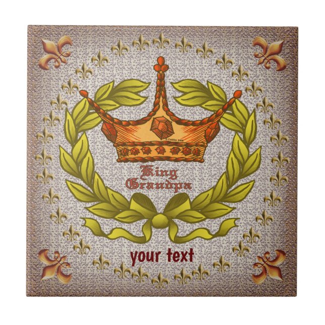 Azulejo do avô rei (Frente)