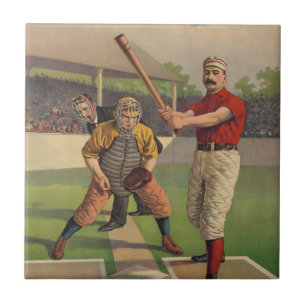 Azulejo do basebol do vintage