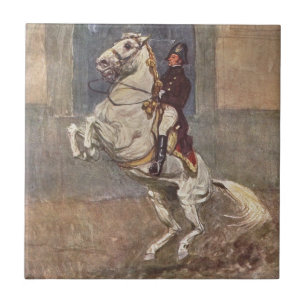 Azulejo do cavalo do adestramento