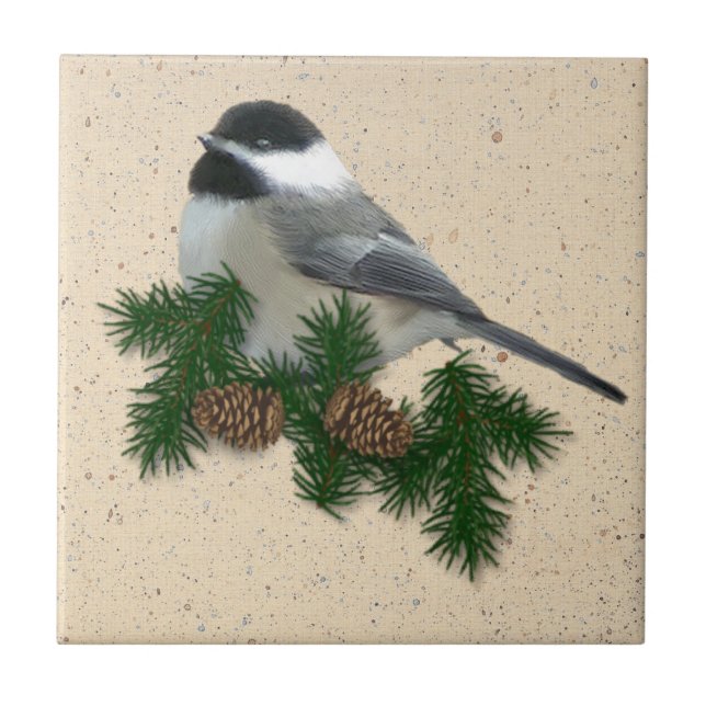 Azulejo do Chickadee (Frente)