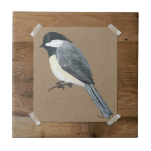 Azulejo do Chickadee do país