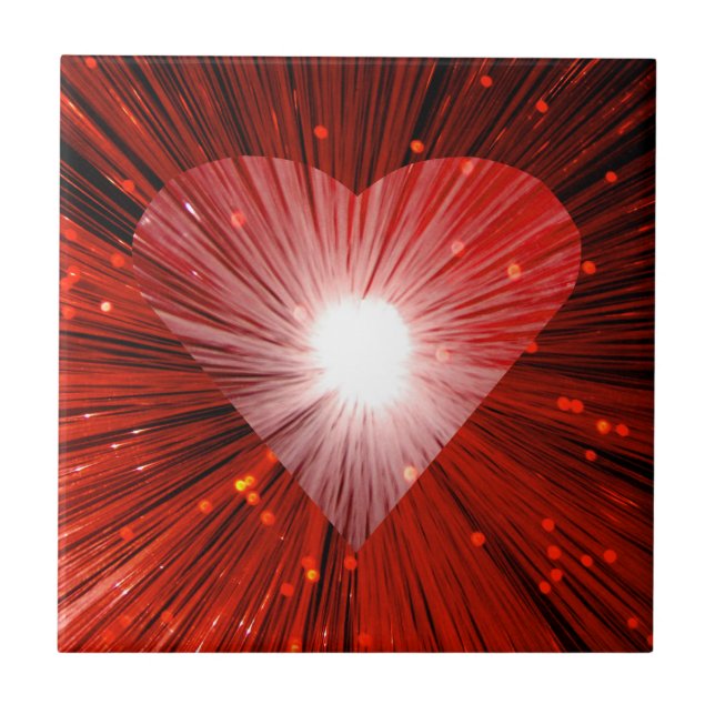 Azulejo do Coração Vermelho (Frente)