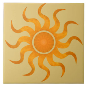 Azulejo do deserto solar brilhante - Grande