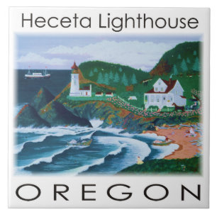 Azulejo do farol de Heceta