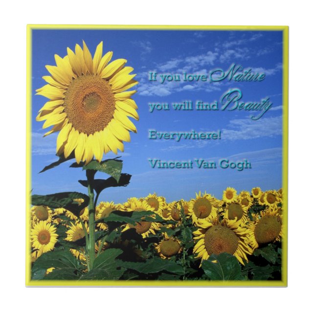 Azulejo do girassol (Frente)