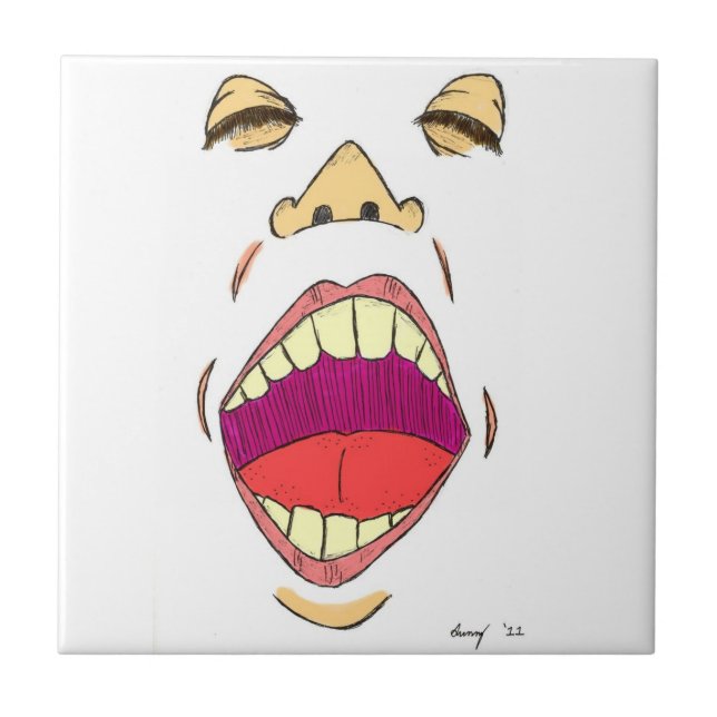 Azulejo do "grito" (Frente)