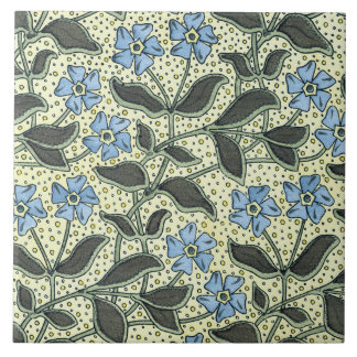 Azulejo do miosótis de Nouveau da arte