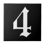 Azulejo do número gótico<br><div class="desc">Azulejos de números góticos.</div>