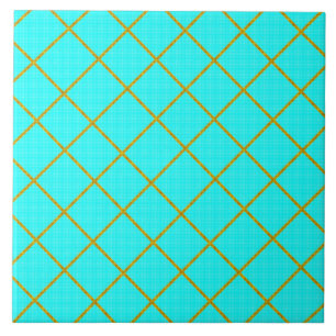 Azulejo do ouro e da turquesa