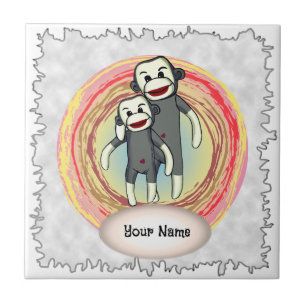 Azulejo do Pai Sock Monkey