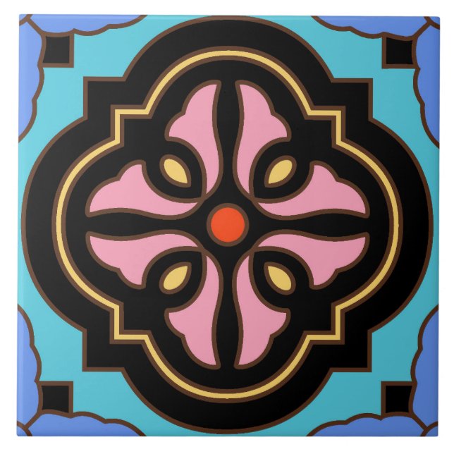 Azulejo do Parque dos Pássaros da Ilha Catalina (Frente)