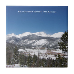 Azulejo do Parque Nacional Rocky Mountain