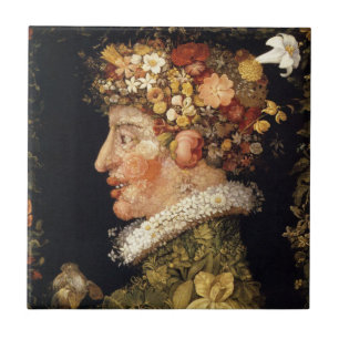 Azulejo do primavera de Arcimboldo