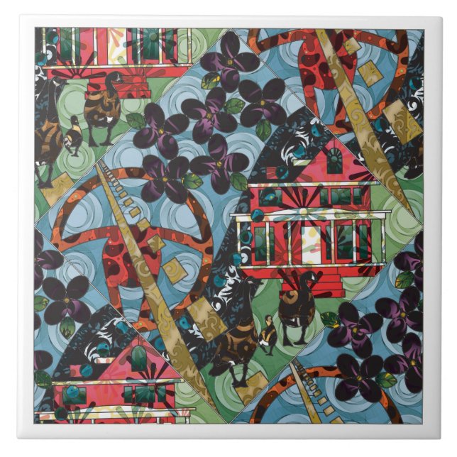 Azulejo do rio Niagara (Frente)