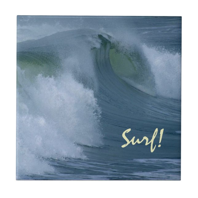 Azulejo do surf de Pcific (Frente)