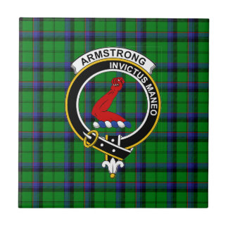 Azulejo do Tartan, Emblema e Lema Armstrong