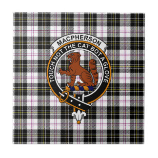 Azulejo do Tartan, Emblema e Lema MacPherson