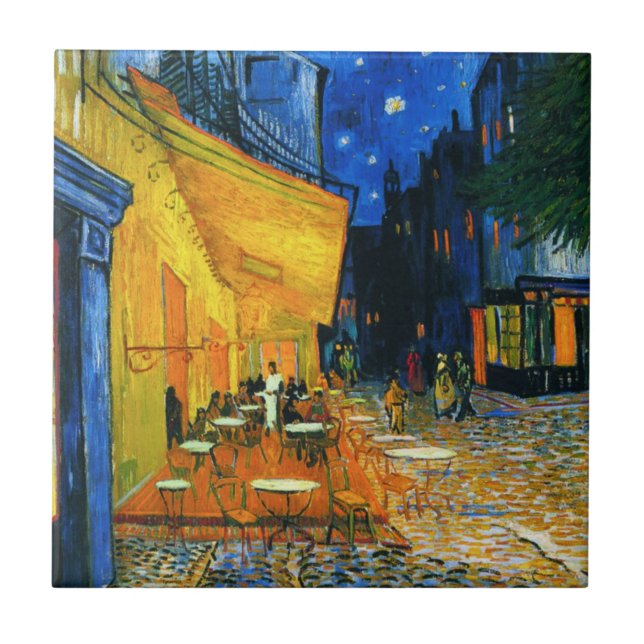 Azulejo do terraço de Van Gogh Café (Frente)