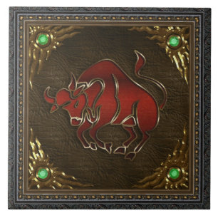 Azulejo do zodíaco - Taurus