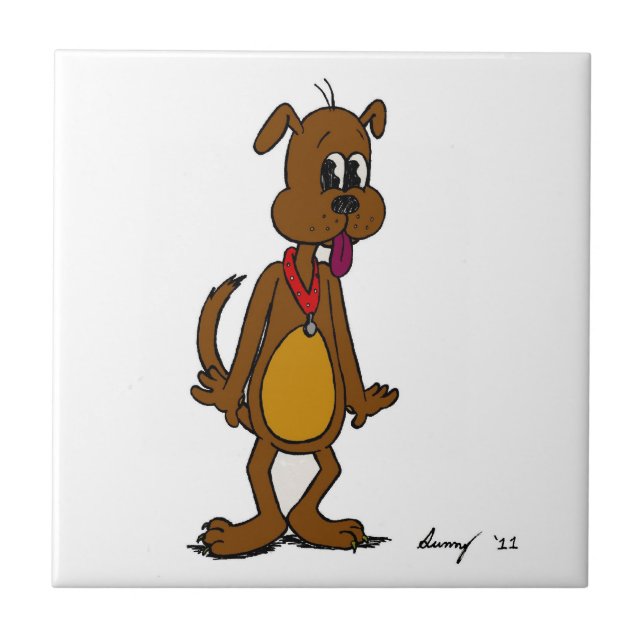 Azulejo Doggy Toon (Frente)