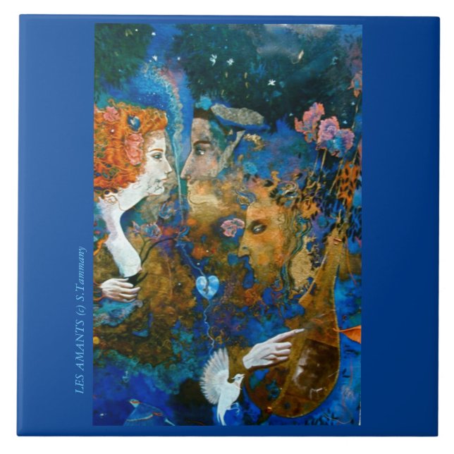 Azulejo dos amantes (Frente)