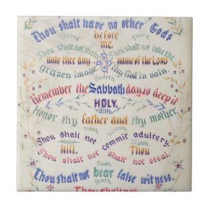 "Azulejo dos dez mandamentos"