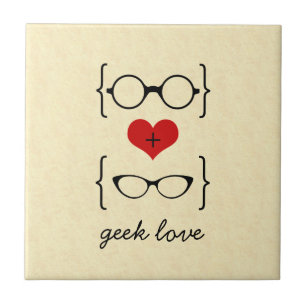Azulejo dos Óculos Geeky