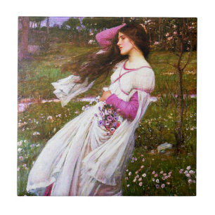 Azulejo dos Windflowers do Waterhouse