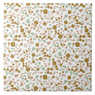 Azulejo Dourado Moderno e Simples Terrazzo