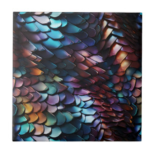 Azulejo Dragon Scales