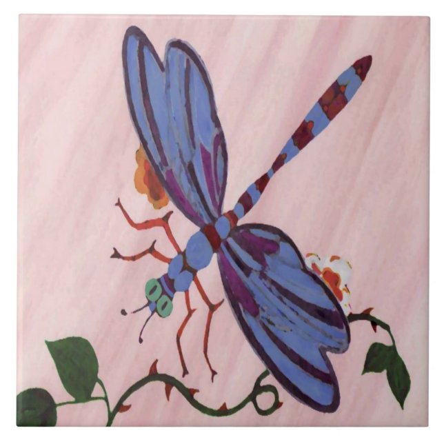 Azulejo Dragonfly (Frente)