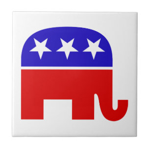 Azulejo Elefante Republicano