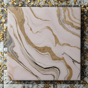 Azulejo Elegante Marble Dourado Vein Cerâmica