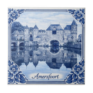 azulejo em estilo Delft Blue de Amersfoort