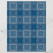 Azulejo Espanhol de Papel Marraquexe